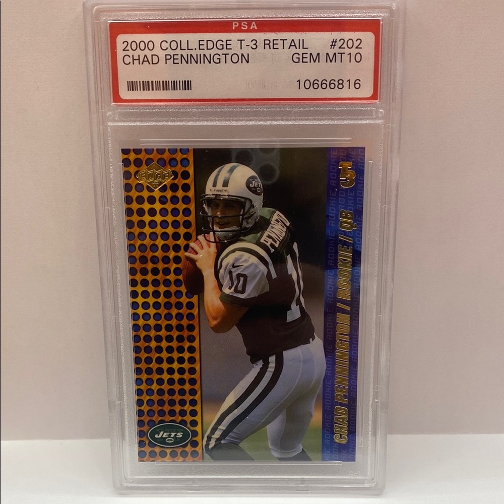 2000 Collectors Edge T-3 Retail Chad Pennington Jets #202 (MISC15)
